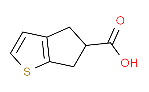 CAS No. 185515-12-2, 5,6-Dihydro-4H-cyclopenta[b]thiophene-5-carboxylic acid