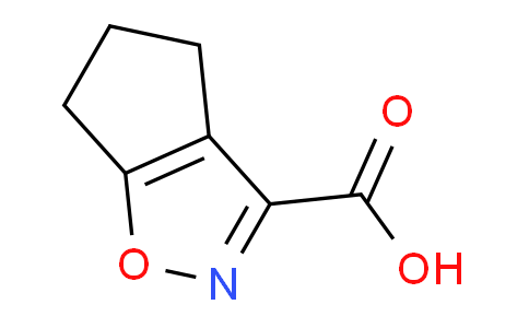 CAS No. 893638-34-1, 5,6-Dihydro-4H-cyclopenta[d]isoxazole-3-carboxylic acid