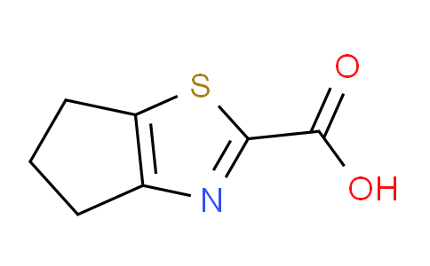 CAS No. 1044756-79-7, 5,6-Dihydro-4H-cyclopenta[d]thiazole-2-carboxylic acid