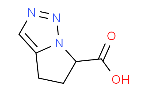 CAS No. 1781041-00-6, 5,6-Dihydro-4H-pyrrolo[1,2-c][1,2,3]triazole-6-carboxylic acid