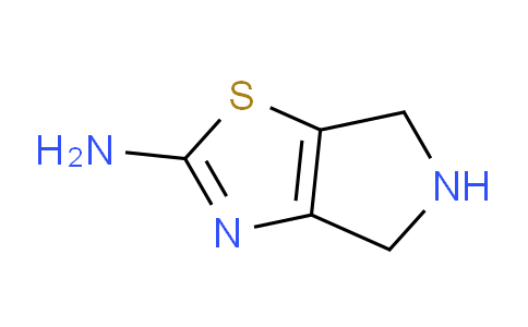 CAS No. 1360831-19-1, 5,6-Dihydro-4H-pyrrolo[3,4-d]thiazol-2-amine