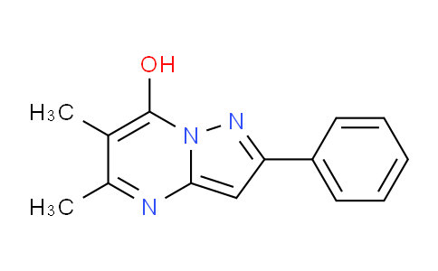 CAS No. 158501-30-5, 5,6-Dimethyl-2-phenylpyrazolo[1,5-a]pyrimidin-7-ol
