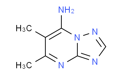 CAS No. 191655-97-7, 5,6-Dimethyl-[1,2,4]triazolo[1,5-a]pyrimidin-7-amine