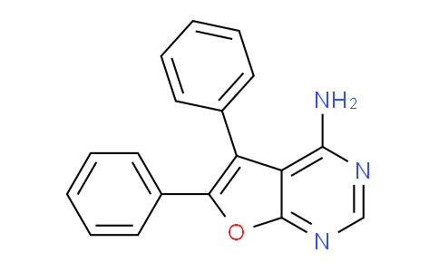 CAS No. 5207-52-3, 5,6-Diphenylfuro[2,3-d]pyrimidin-4-amine