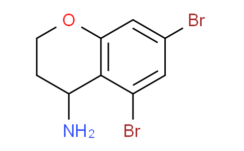 CAS No. 1359703-22-2, 5,7-Dibromochroman-4-amine