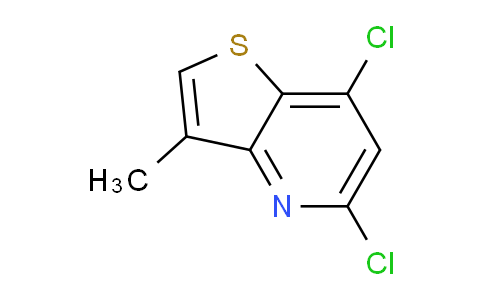 CAS No. 952435-06-2, 5,7-Dichloro-3-methylthieno[3,2-b]pyridine