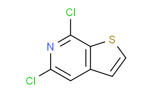 CAS No. 1326715-01-8, 5,7-Dichlorothieno[2,3-c]pyridine