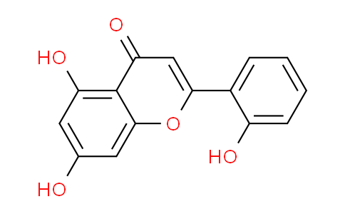 CAS No. 73046-40-9, 5,7-Dihydroxy-2-(2-hydroxyphenyl)-4H-chromen-4-one