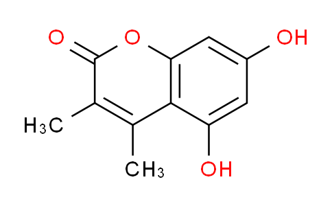 CAS No. 103986-39-6, 5,7-Dihydroxy-3,4-dimethyl-2H-chromen-2-one