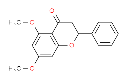 CAS No. 1036-72-2, 5,7-Dimethoxy-2-phenylchroman-4-one