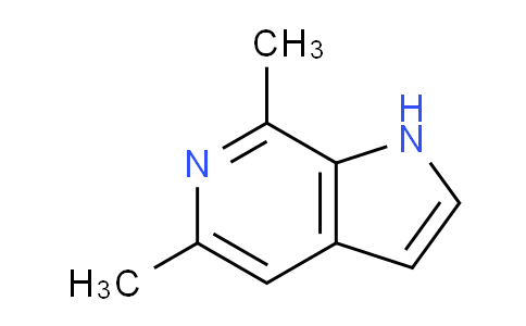 CAS No. 91873-09-5, 5,7-Dimethyl-1H-pyrrolo[2,3-c]pyridine