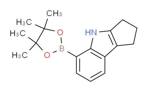 CAS No. 919119-69-0, 5-(4,4,5,5-Tetramethyl-1,3,2-dioxaborolan-2-yl)-1,2,3,4-tetrahydrocyclopenta[b]indole