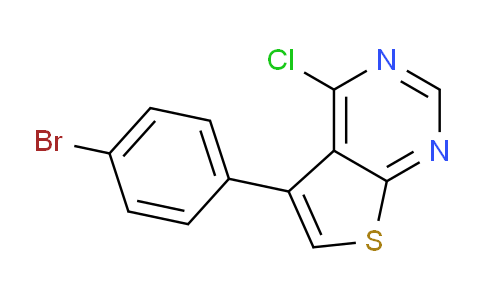 DY677292 | 406199-84-6 | 5-(4-Bromophenyl)-4-chlorothieno[2,3-d]pyrimidine