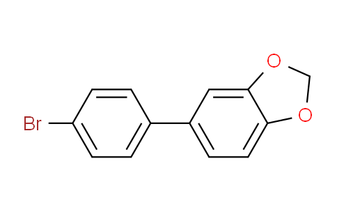 CAS No. 157695-19-7, 5-(4-Bromophenyl)benzo[d][1,3]dioxole