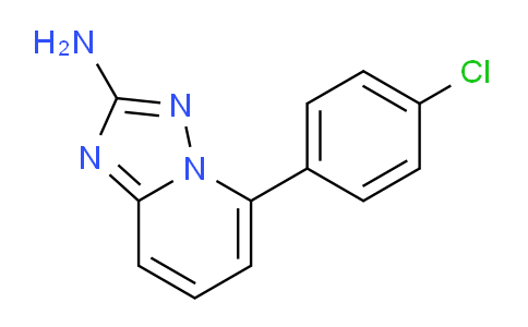CAS No. 1369374-16-2, 5-(4-Chlorophenyl)-[1,2,4]triazolo[1,5-a]pyridin-2-amine