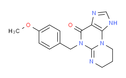 CAS No. 1381795-27-2, 5-(4-Methoxybenzyl)-5,7,8,9-tetrahydropyrimido[2,1-b]purin-4(1H)-one