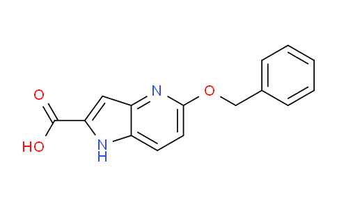 CAS No. 17288-34-5, 5-(Benzyloxy)-1H-pyrrolo[3,2-b]pyridine-2-carboxylic acid