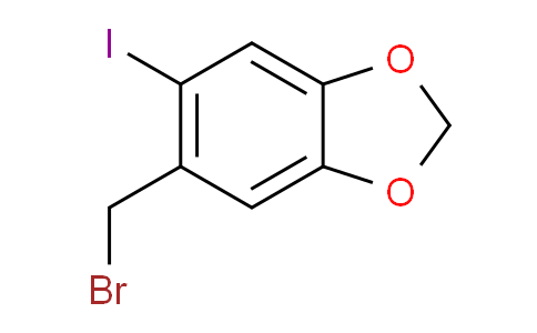 CAS No. 153254-99-0, 5-(Bromomethyl)-6-iodo-1,3-benzodioxole
