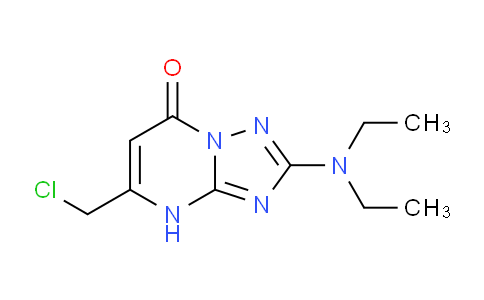CAS No. 1708080-02-7, 5-(Chloromethyl)-2-(diethylamino)-[1,2,4]triazolo[1,5-a]pyrimidin-7(4H)-one