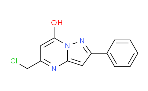 CAS No. 189018-16-4, 5-(Chloromethyl)-2-phenylpyrazolo[1,5-a]pyrimidin-7-ol