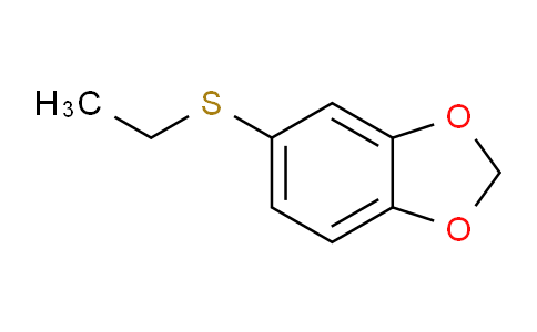 CAS No. 5279-34-5, 5-(Ethylthio)benzo[d][1,3]dioxole