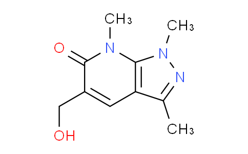 CAS No. 1352483-64-7, 5-(Hydroxymethyl)-1,3,7-trimethyl-1H-pyrazolo[3,4-b]pyridin-6(7H)-one