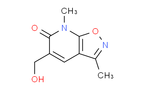 CAS No. 1352524-42-5, 5-(Hydroxymethyl)-3,7-dimethylisoxazolo[5,4-b]pyridin-6(7H)-one