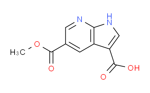 MC677381 | 1190321-80-2 | 5-(Methoxycarbonyl)-1H-pyrrolo[2,3-b]pyridine-3-carboxylic acid