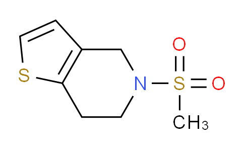 CAS No. 1343171-46-9, 5-(Methylsulfonyl)-4,5,6,7-tetrahydrothieno[3,2-c]pyridine