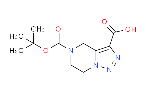 CAS No. 1251002-60-4, 5-(tert-Butoxycarbonyl)-4,5,6,7-tetrahydro-[1,2,3]triazolo[1,5-a]pyrazine-3-carboxylic acid
