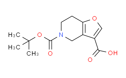 CAS No. 1707568-85-1, 5-(tert-Butoxycarbonyl)-4,5,6,7-tetrahydrofuro[3,2-c]pyridine-3-carboxylic acid