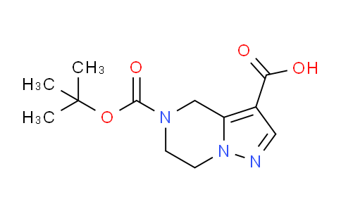 CAS No. 1280214-48-3, 5-(tert-Butoxycarbonyl)-4,5,6,7-tetrahydropyrazolo[1,5-a]pyrazine-3-carboxylic acid