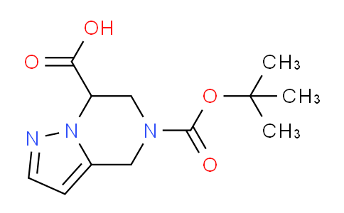 CAS No. 1823815-24-2, 5-(tert-Butoxycarbonyl)-4,5,6,7-tetrahydropyrazolo[1,5-a]pyrazine-7-carboxylic acid