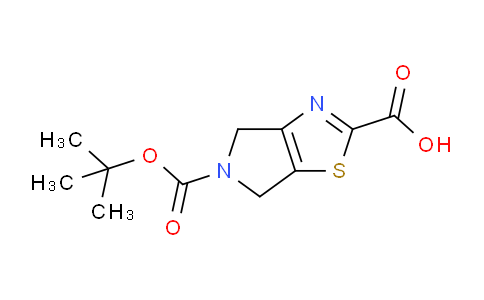 CAS No. 774533-81-2, 5-(tert-Butoxycarbonyl)-5,6-dihydro-4H-pyrrolo[3,4-d]thiazole-2-carboxylic acid