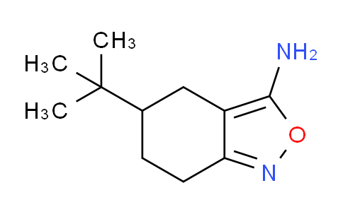 CAS No. 1279208-80-8, 5-(tert-Butyl)-4,5,6,7-tetrahydrobenzo[c]isoxazol-3-amine