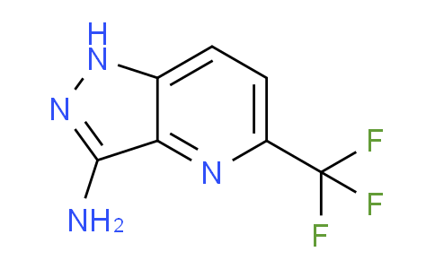 CAS No. 1351989-85-9, 5-(Trifluoromethyl)-1H-pyrazolo[4,3-b]pyridin-3-amine