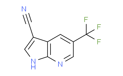 CAS No. 1256807-20-1, 5-(Trifluoromethyl)-1H-pyrrolo[2,3-b]pyridine-3-carbonitrile