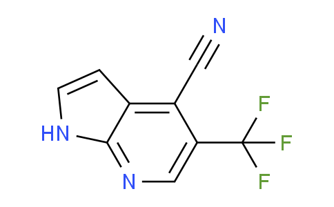 CAS No. 1261365-58-5, 5-(Trifluoromethyl)-1H-pyrrolo[2,3-b]pyridine-4-carbonitrile