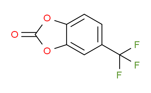 CAS No. 933674-87-4, 5-(Trifluoromethyl)benzo[d][1,3]dioxol-2-one