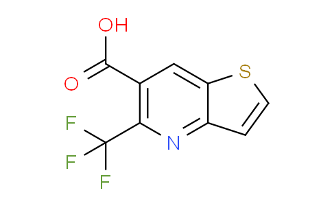 CAS No. 243977-22-2, 5-(Trifluoromethyl)thieno[3,2-b]pyridine-6-carboxylic acid