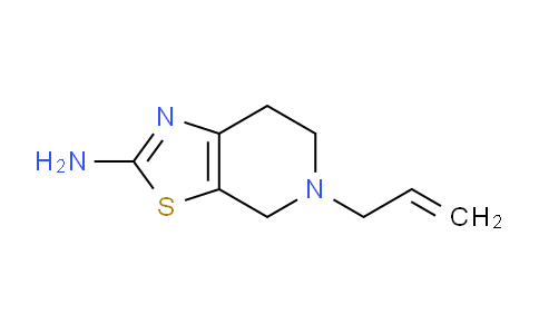 CAS No. 17899-45-5, 5-Allyl-4,5,6,7-tetrahydrothiazolo[5,4-c]pyridin-2-amine
