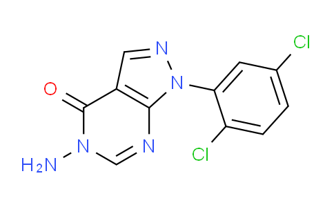 CAS No. 1416342-09-0, 5-Amino-1-(2,5-dichlorophenyl)-1H-pyrazolo[3,4-d]pyrimidin-4(5H)-one