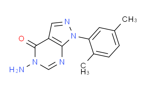 CAS No. 1416346-04-7, 5-Amino-1-(2,5-dimethylphenyl)-1H-pyrazolo[3,4-d]pyrimidin-4(5H)-one
