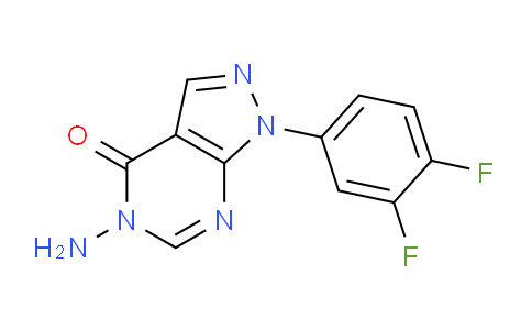 CAS No. 1416348-31-6, 5-Amino-1-(3,4-difluorophenyl)-1H-pyrazolo[3,4-d]pyrimidin-4(5H)-one