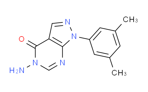 CAS No. 1416340-50-5, 5-Amino-1-(3,5-dimethylphenyl)-1H-pyrazolo[3,4-d]pyrimidin-4(5H)-one