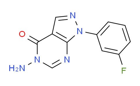 CAS No. 1416345-37-3, 5-Amino-1-(3-fluorophenyl)-1H-pyrazolo[3,4-d]pyrimidin-4(5H)-one