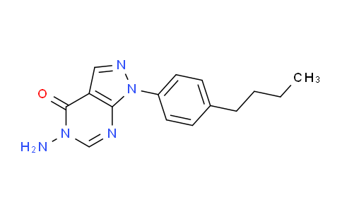 CAS No. 1416342-19-2, 5-Amino-1-(4-butylphenyl)-1H-pyrazolo[3,4-d]pyrimidin-4(5H)-one