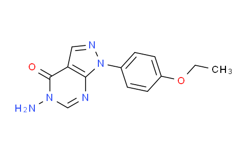 CAS No. 1416340-69-6, 5-Amino-1-(4-ethoxyphenyl)-1H-pyrazolo[3,4-d]pyrimidin-4(5H)-one
