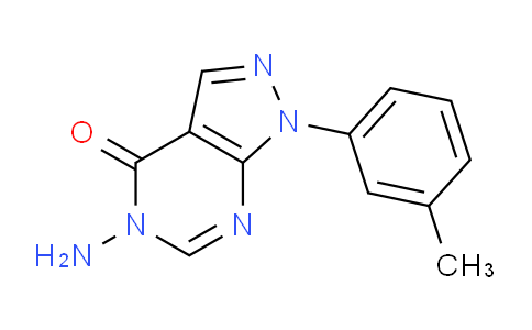 CAS No. 1416339-41-7, 5-Amino-1-(m-tolyl)-1H-pyrazolo[3,4-d]pyrimidin-4(5H)-one