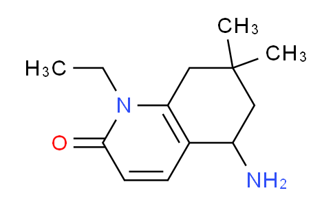 CAS No. 1774903-89-7, 5-Amino-1-ethyl-7,7-dimethyl-5,6,7,8-tetrahydroquinolin-2(1H)-one
